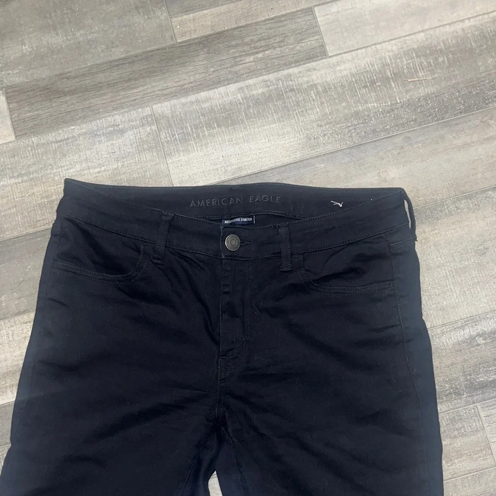 American Eagle Outfitters Black Skinny Jeans - Classic Stretch - Picture 4 of 11